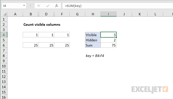 count-visible-columns-excel-formula-exceljet